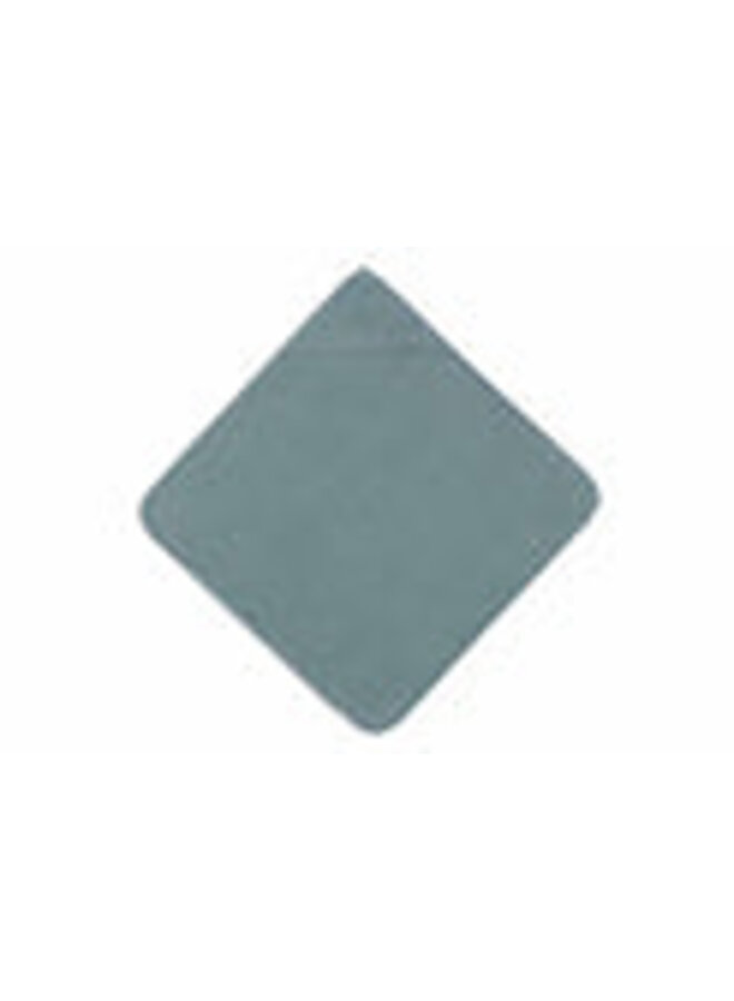 Badcape badstof 75x75cm - Sea green