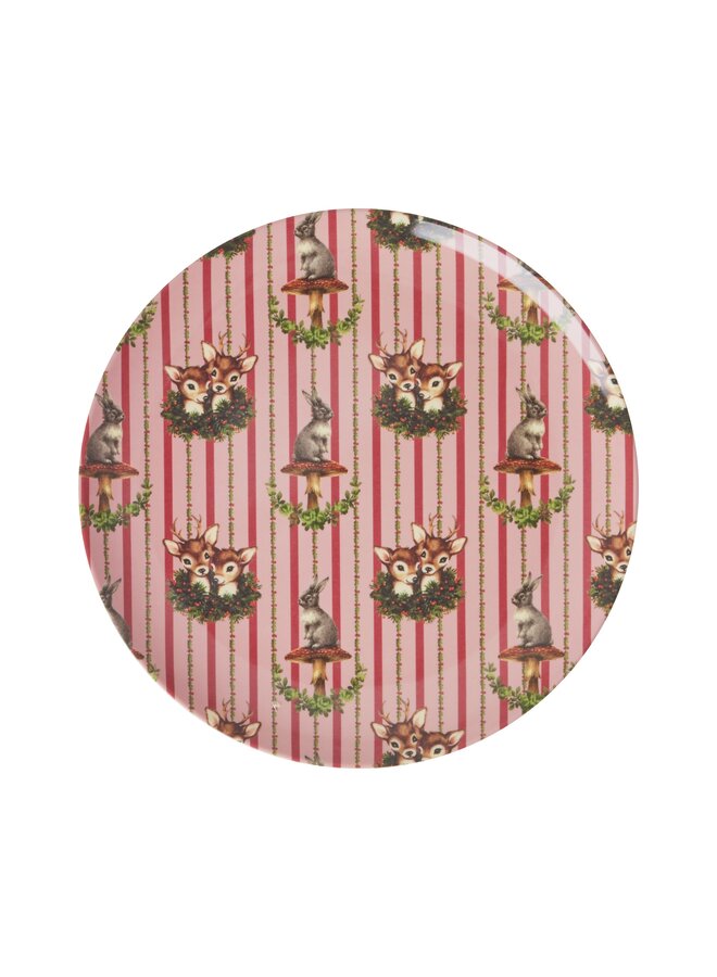 rice - Melamine bord – Sweet forest print