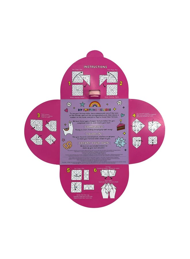 Ooly - 161-120 D.I.Y. fortune tellers activity kit
