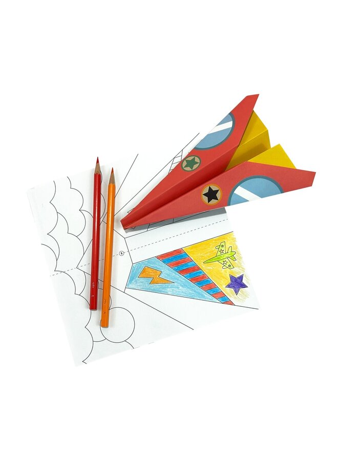 Ooly - 161-121 D.I.Y. paper air planes activity kit
