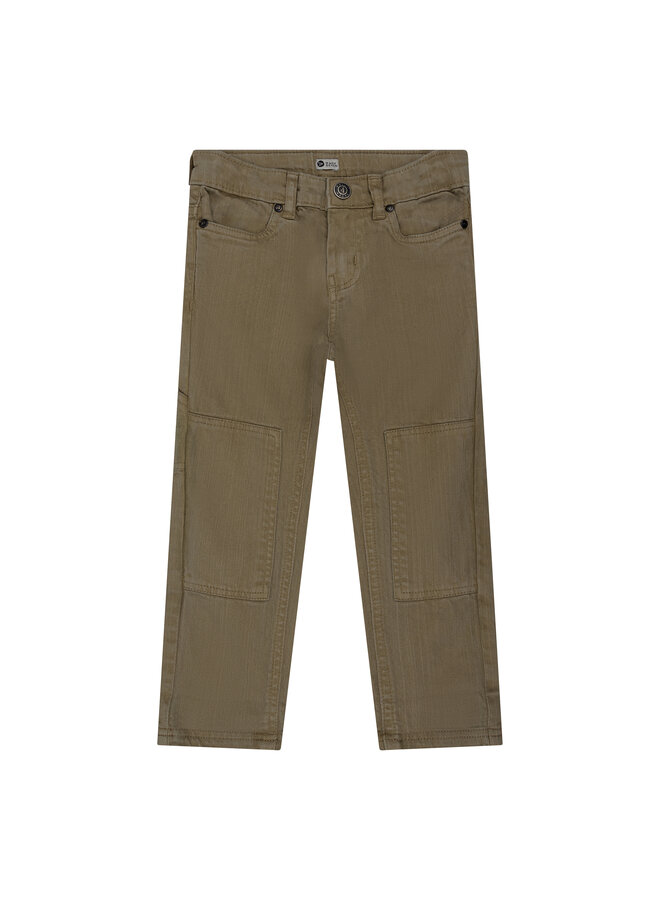 Daily7 - Worker twill pants – Army green