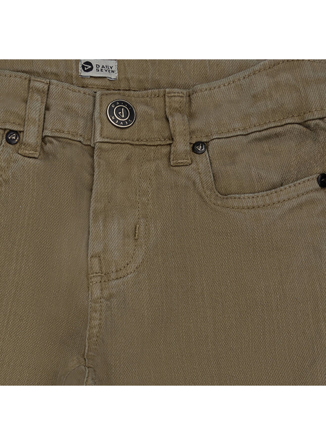 Daily7 - Worker twill pants – Army green