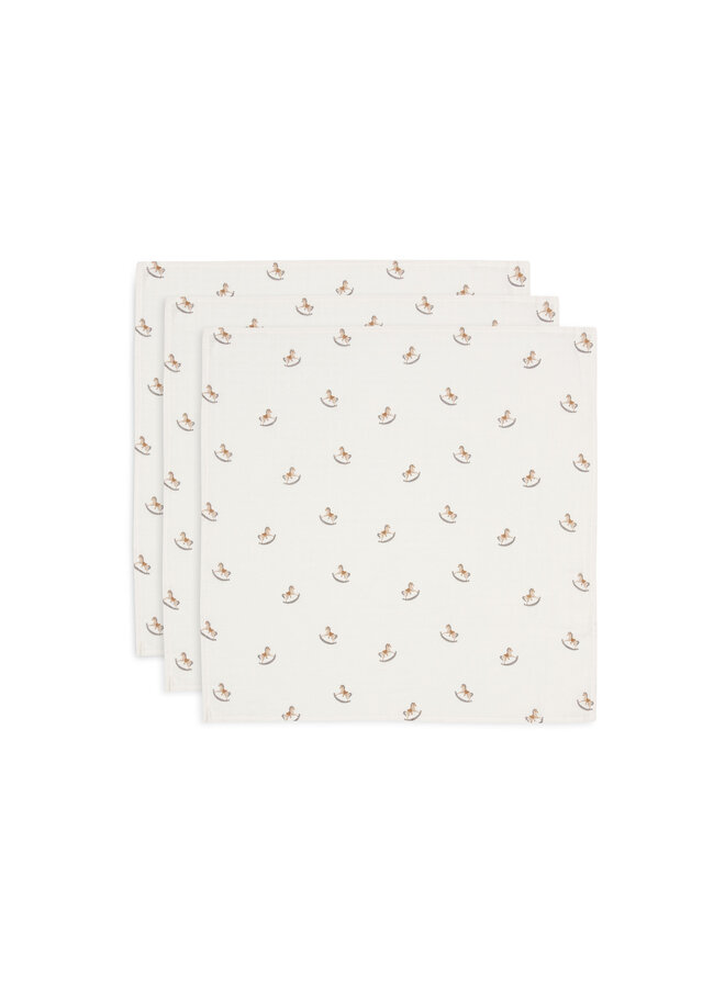 Hydrofiele doek small 70x70cm - Nostalgic ride (3pack)