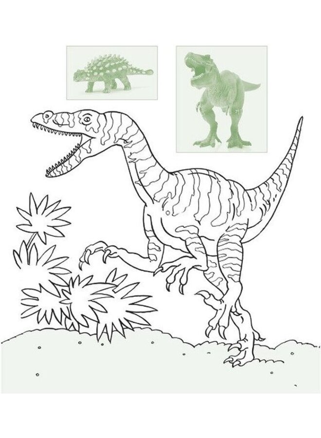 Deltas - Dino sticker parade