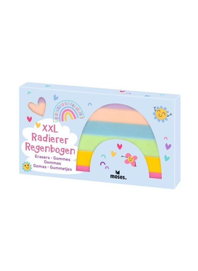 Moses - 26295 - Regenboog gum XXL 8cm