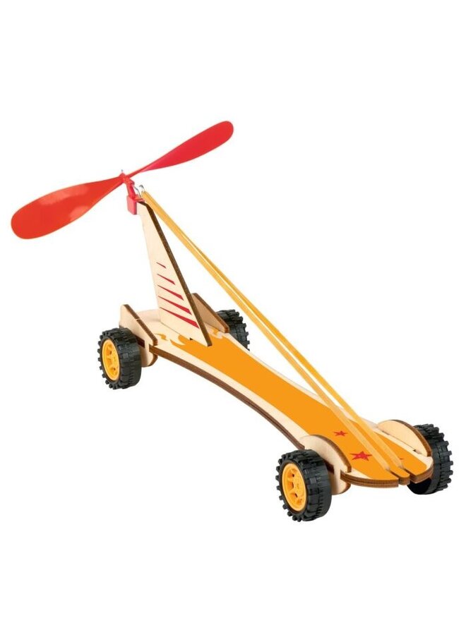 Moses - 30343 – Bouwdoos elastiek auto hout