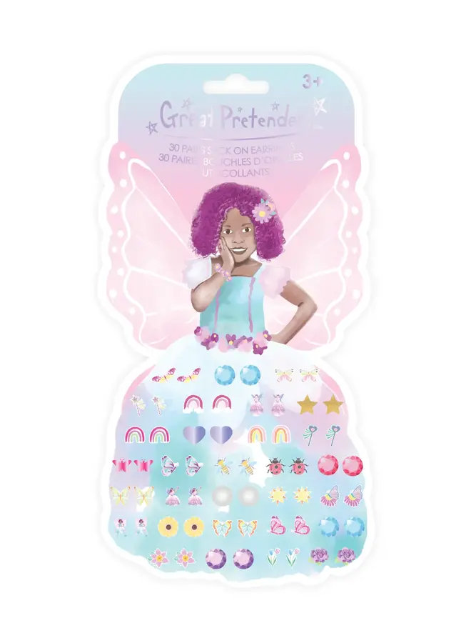 87513 Butterfly fairy Azaria stick-on earrings