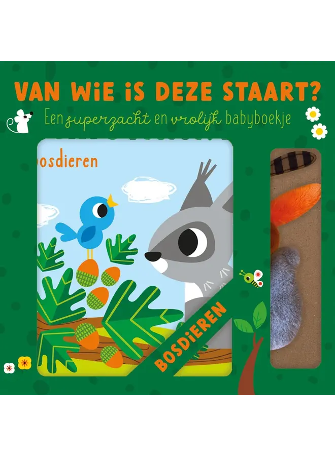 Van wie is deze staart? - Bosdieren