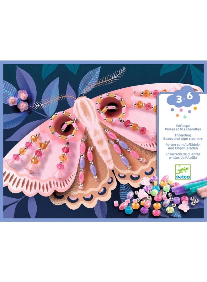 Knutselset rijgkralen – Nachtvlinder DJ09900