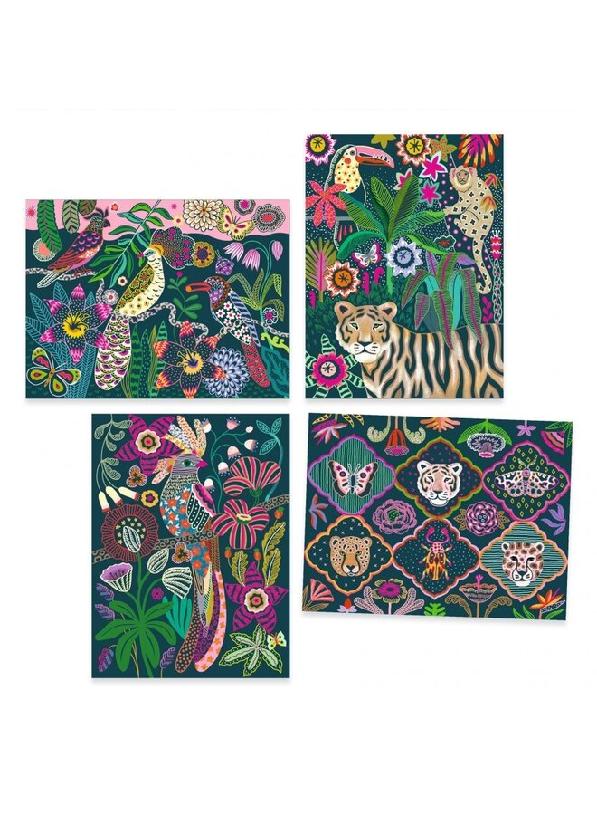 Djeco - Kraskaarten – Rococo DJ09709