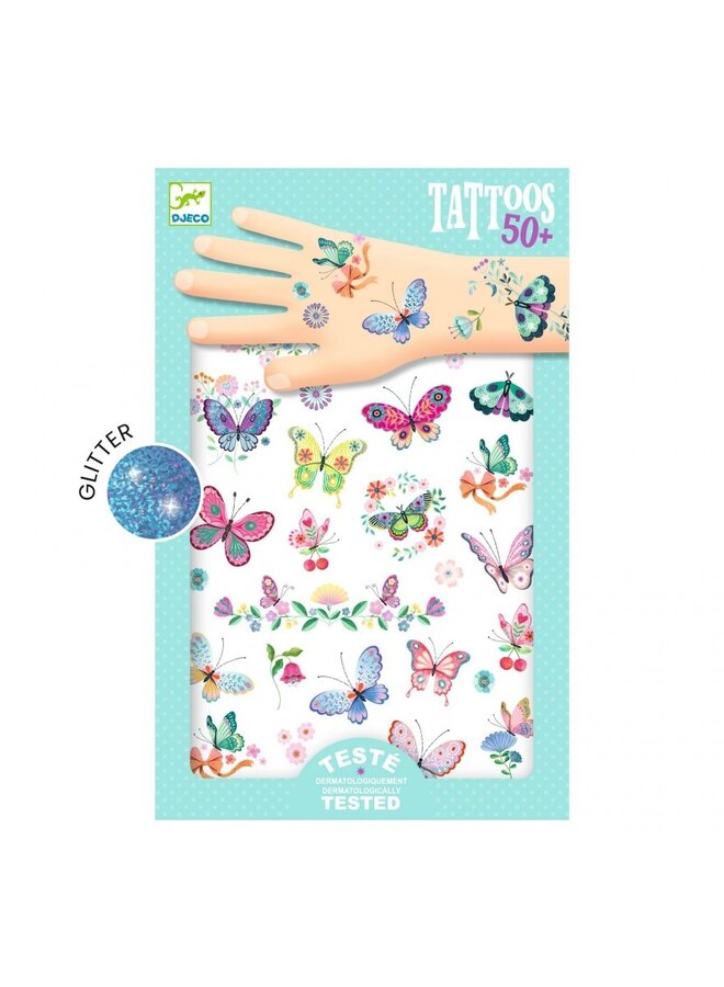 Tattoos – Wonderbaarlijke vlinders DJ09249