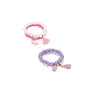 Great Pretenders - 84104 Pretty Pastel Soft Touch Bracelet Roze 2pcs