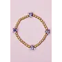 Great Pretenders - 91809 B Chic Amethyst Love Bracelet