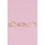 Great Pretenders - 90209 Boutique Foxy Floral Rings 2pcs