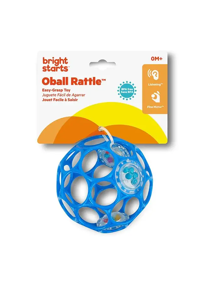 Oball - Rattle easy grasp toy - Blue