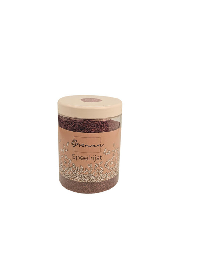 Grennn - Speelrijst – Shiny stone 750 gram