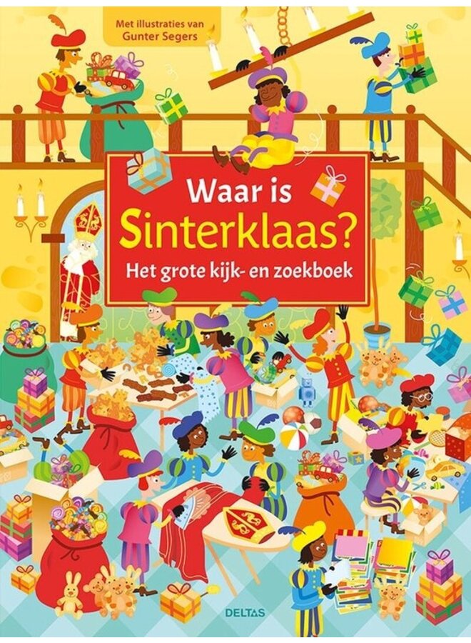 Deltas - Waar is Sinterklaas? Het grote kijk- en zoekboek
