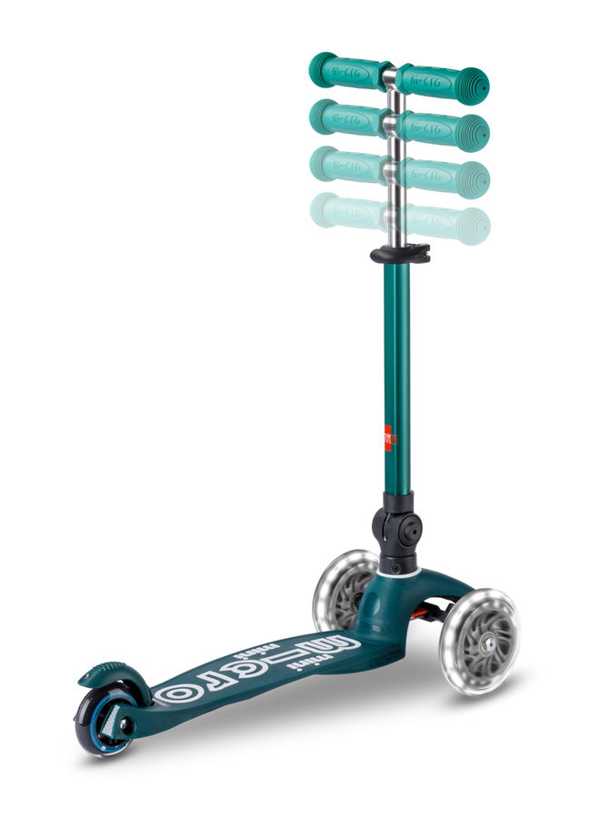 Micro Step - Mini micro step deluxe inklapbaar - Eco LED groen