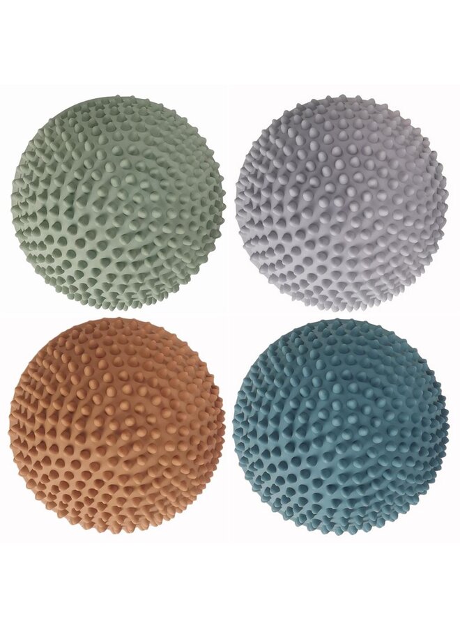 Find that hippo - Set of 4 sensory stones – Sunset