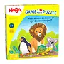 Haba - Game meets puzzle – Waar wonen de leeuw en zijn dierenvriendjes?