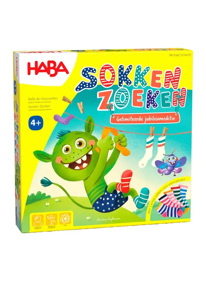 Sokken zoeken – Jubileumeditie