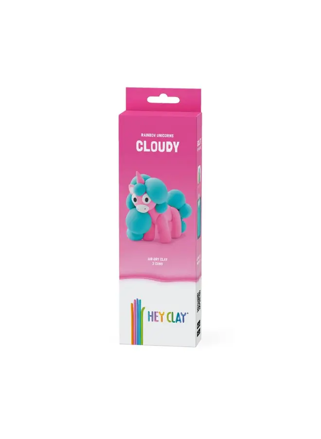 HeyClay - Rainbow unicorn – Cloudy 3 cans