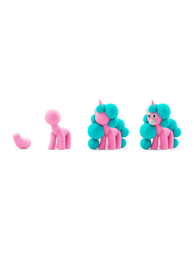 HeyClay - Rainbow unicorn – Cloudy 3 cans