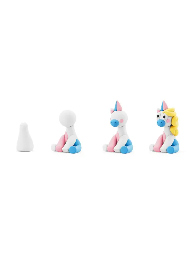 HeyClay - Rainbow unicorn – Lighty 3 cans