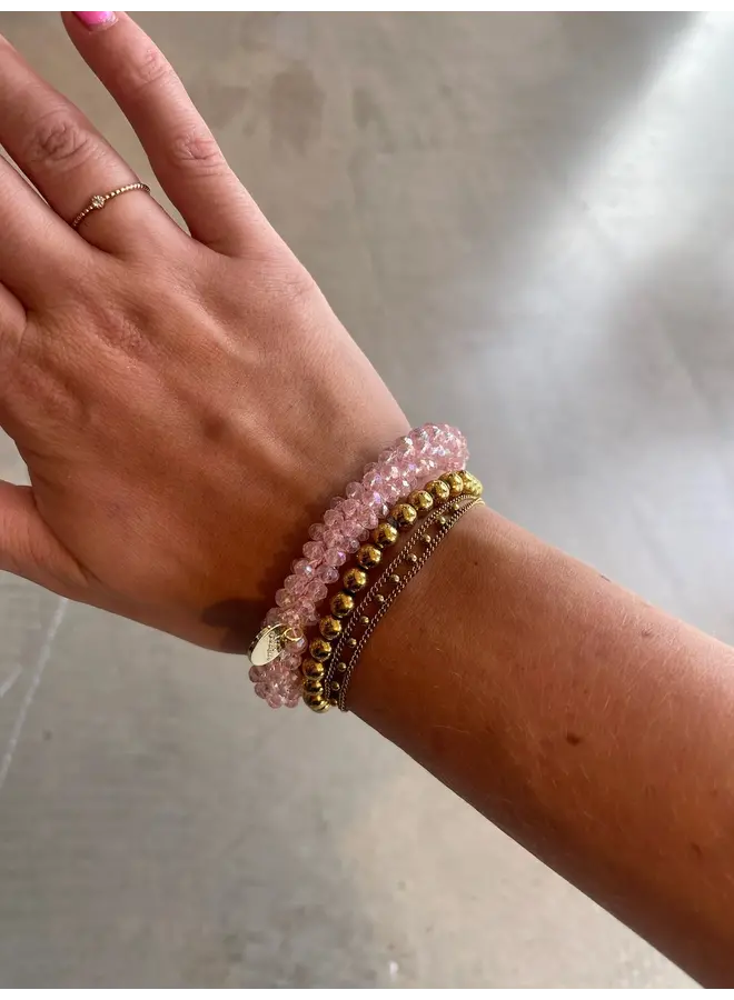 Stiekie - Haarelastiek – Lichtroze