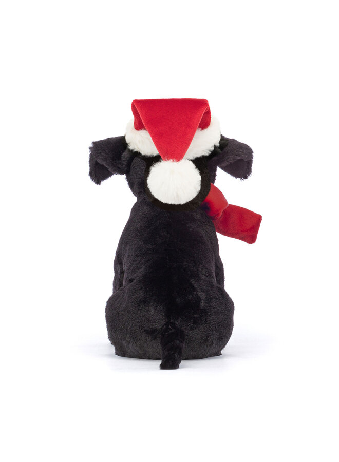 Jellycat - Winter warmer Pippa black labrador