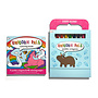 Ooly - 138-026 Carry Along Crayons & Coloring Book Kit - Unicorn Pals
