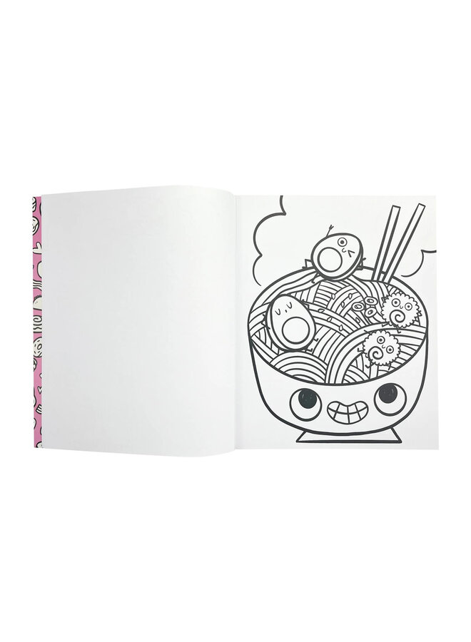 Ooly - 118-306 Color-in' Book - Happy Snacks