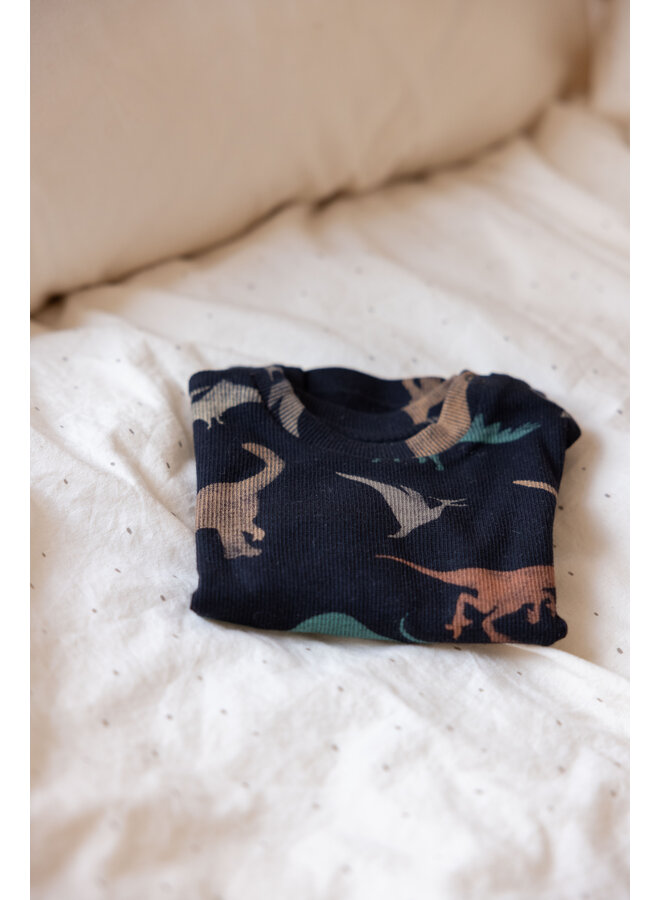 Feetje - Davy Dino - Premium Sleepwear – Antraciet