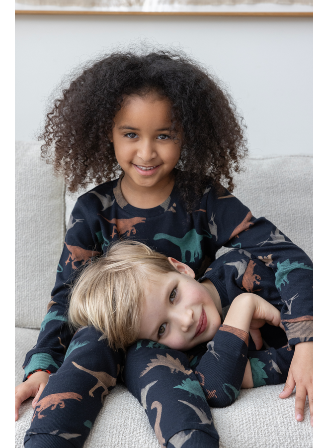 Feetje - Davy Dino - Premium Sleepwear – Antraciet