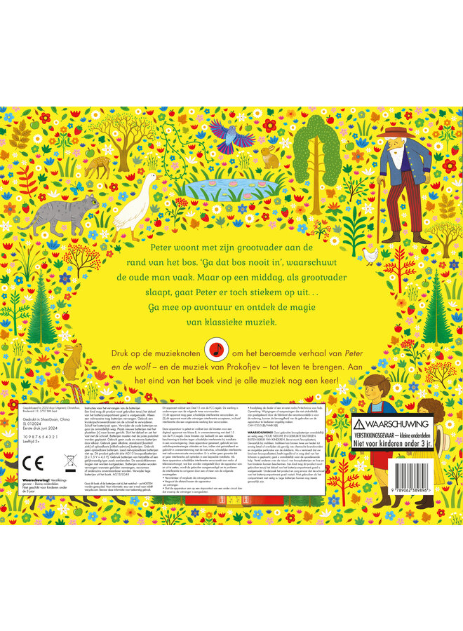 Christofoor Uitgeverij - Jessica Courtney – Peter en de wolf