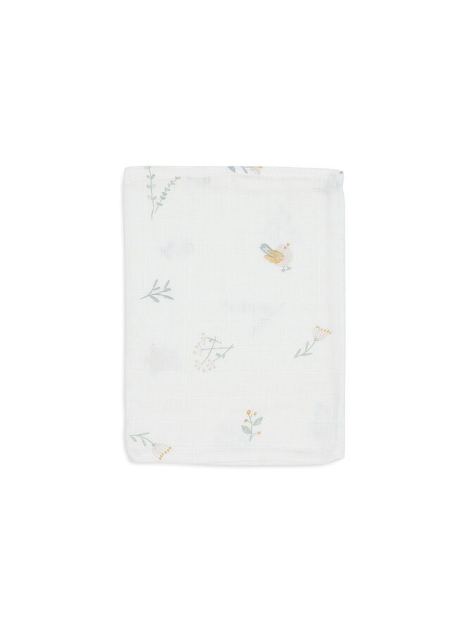 Jollein - Hydrofiel washandje - Lovely birds (3pack)