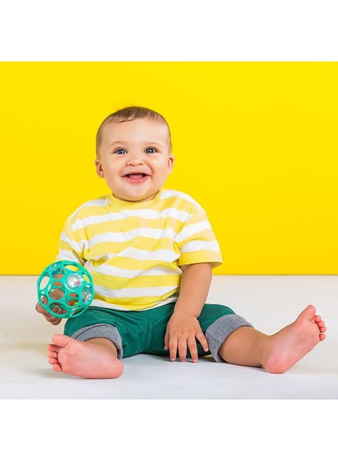 Oball - Rattle easy grasp toy - Teal