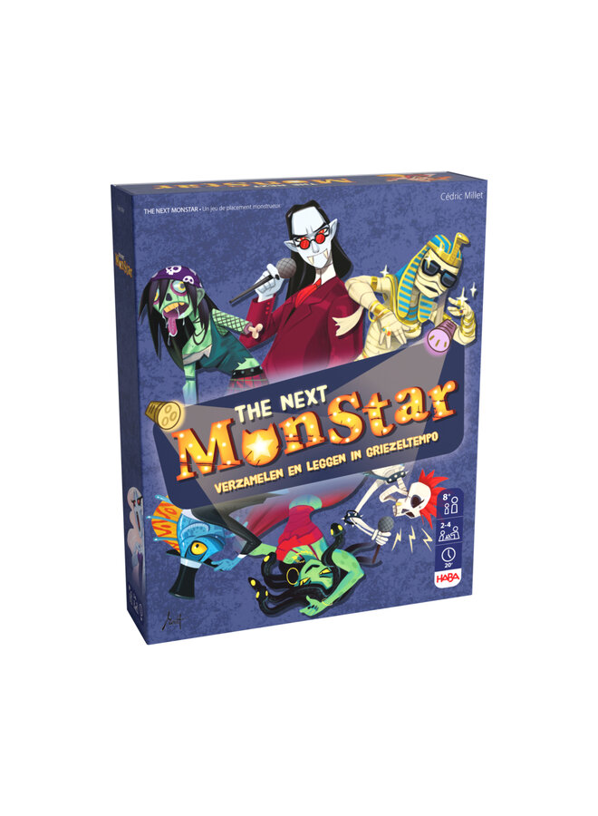 Haba - The next monstar – Verzamelen en leggen in griezeltempo