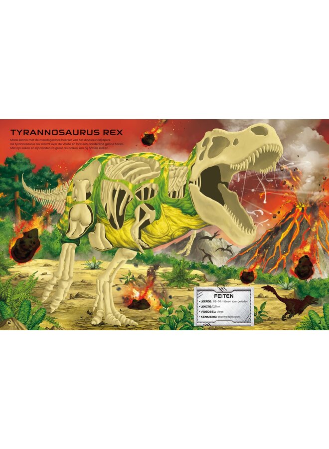 Usborne - Bouw je eigen tyrannosaurus rex