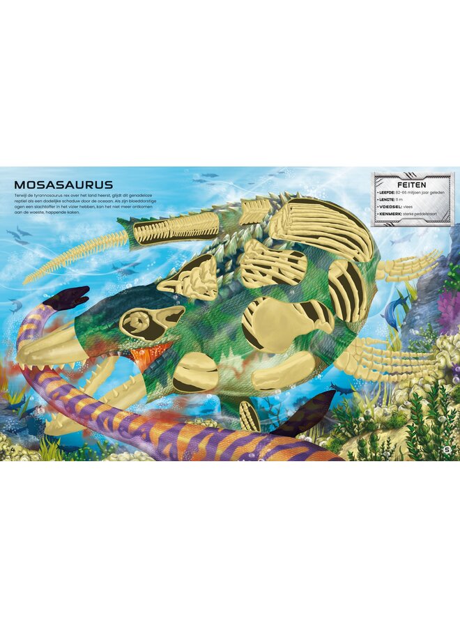 Usborne - Bouw je eigen tyrannosaurus rex