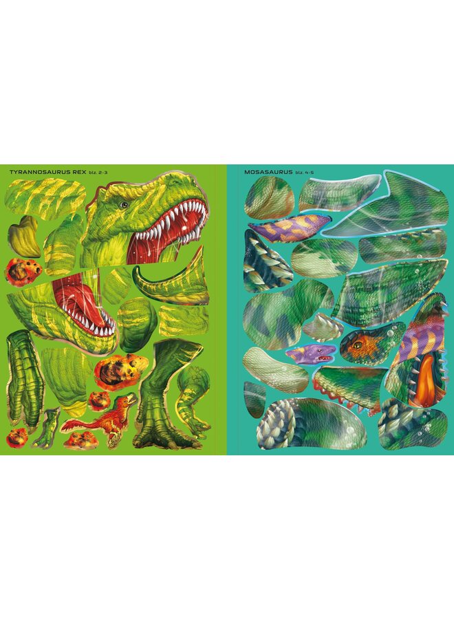 Usborne - Bouw je eigen tyrannosaurus rex