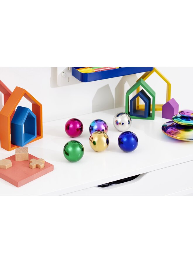 Tickit - Sensorische reflecterende kleurmysterieballen – 6 stuks