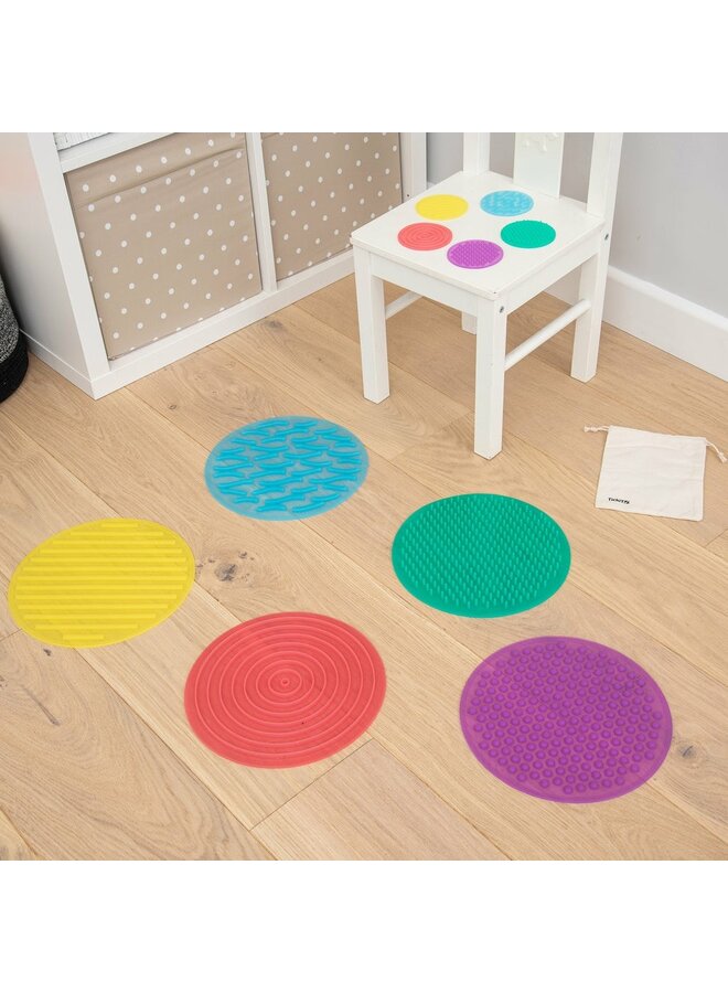 Tickit - Silishapes sensorische cirkelset – 10 stuks
