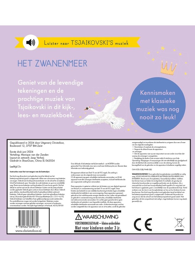 Christofoor Uitgeverij - Het kleine verhalenorkest – Het zwanenmeer