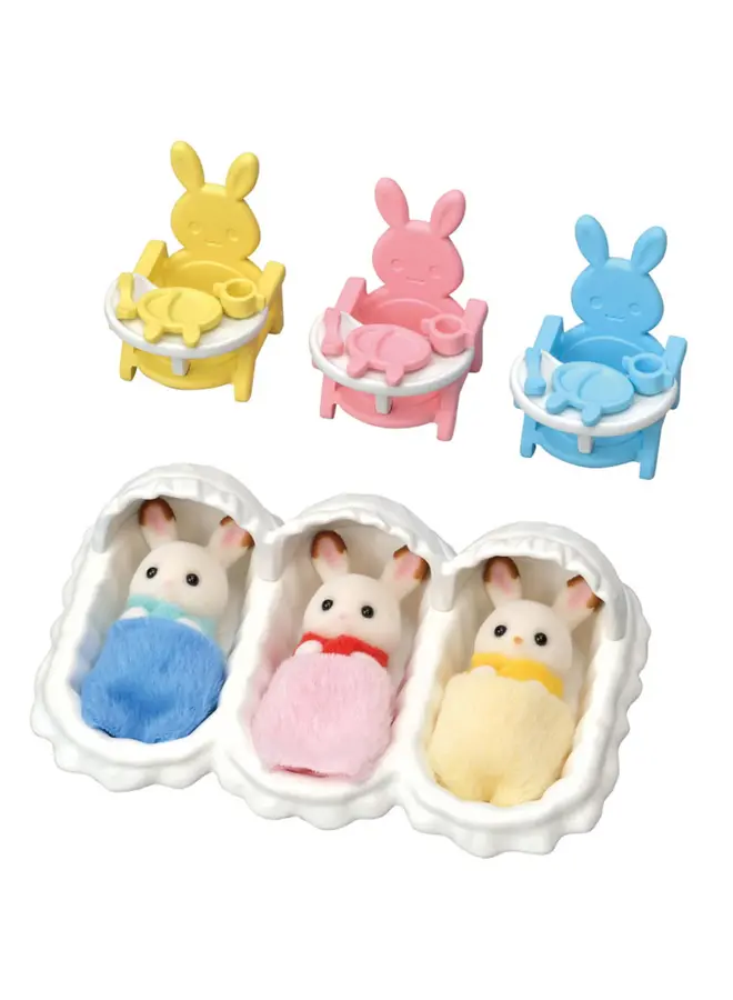 Sylvanian Families - Drieling Chocoladekonijn Verzorgingsset