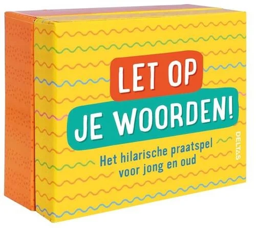 Deltas - Let op je woorden! - doos met kaarten