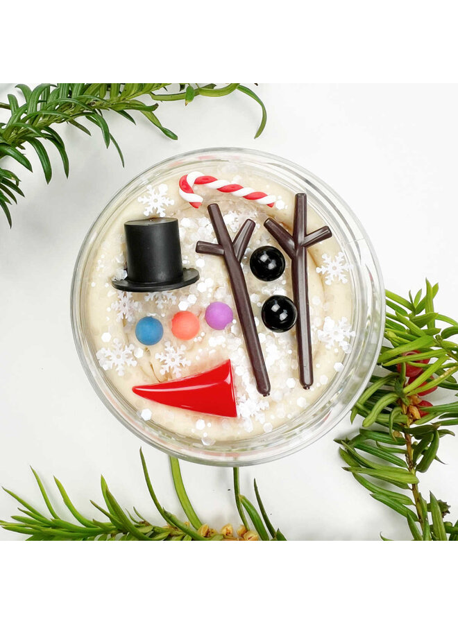 Build a snowman surprise pot