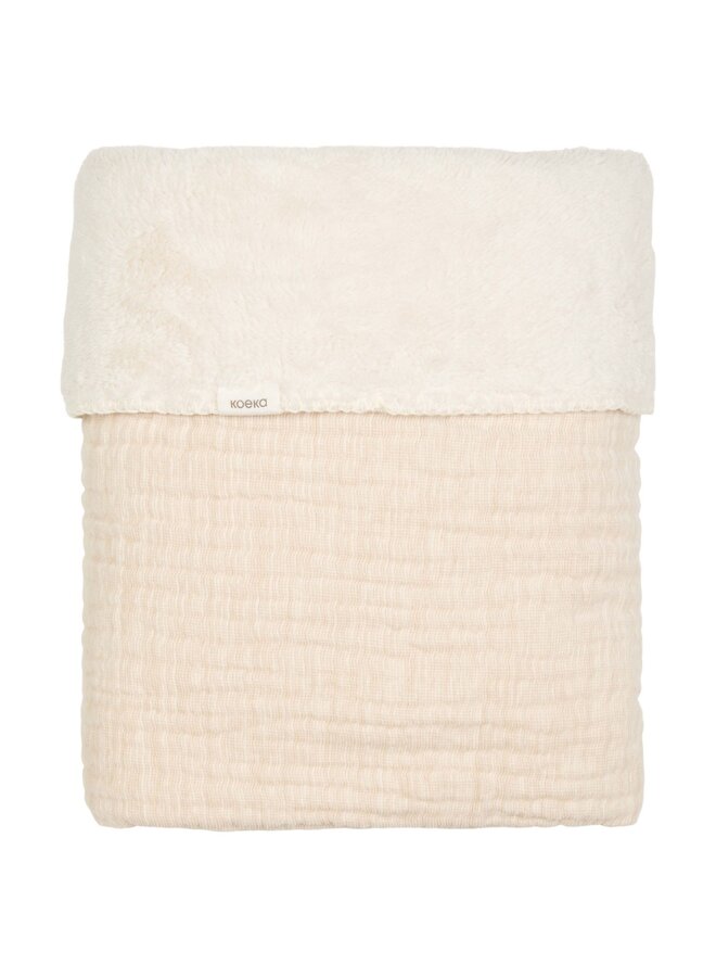 Koeka - Deken teddy Rivoli - Warm white