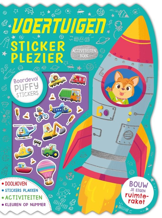 Rebo - Voertuigen stickerplezier - Spruit kids conceptstore