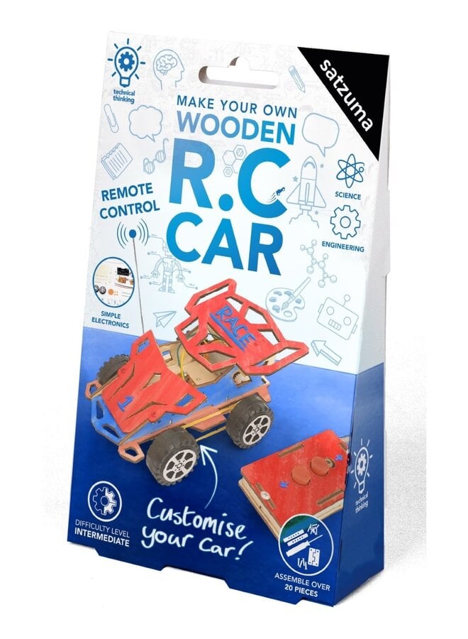 Make your own wooden R.C. car